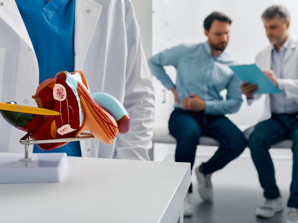 Somente esse tamanho de próstata pode fazer Rezum