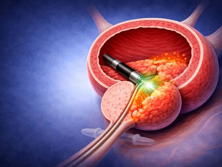HoLEP para próstata grande